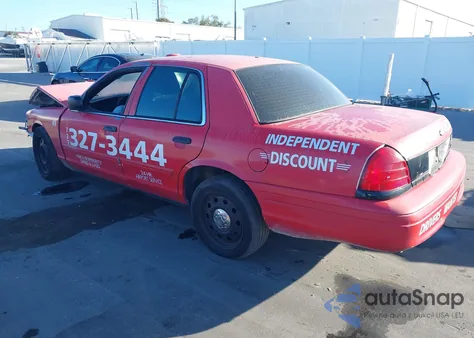 2011 Ford Crown Victoria Police Interceptor from USA, damaged, VIN 2FABP7BV3BX166545